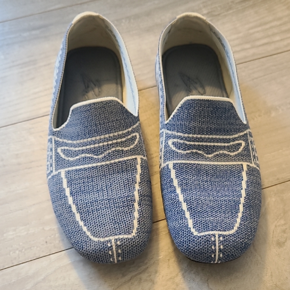 Blue Women's Loafers